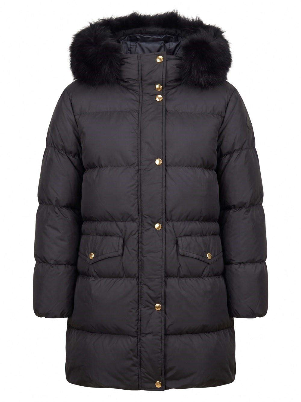 Moncler `aphroties` Long Parka In Black