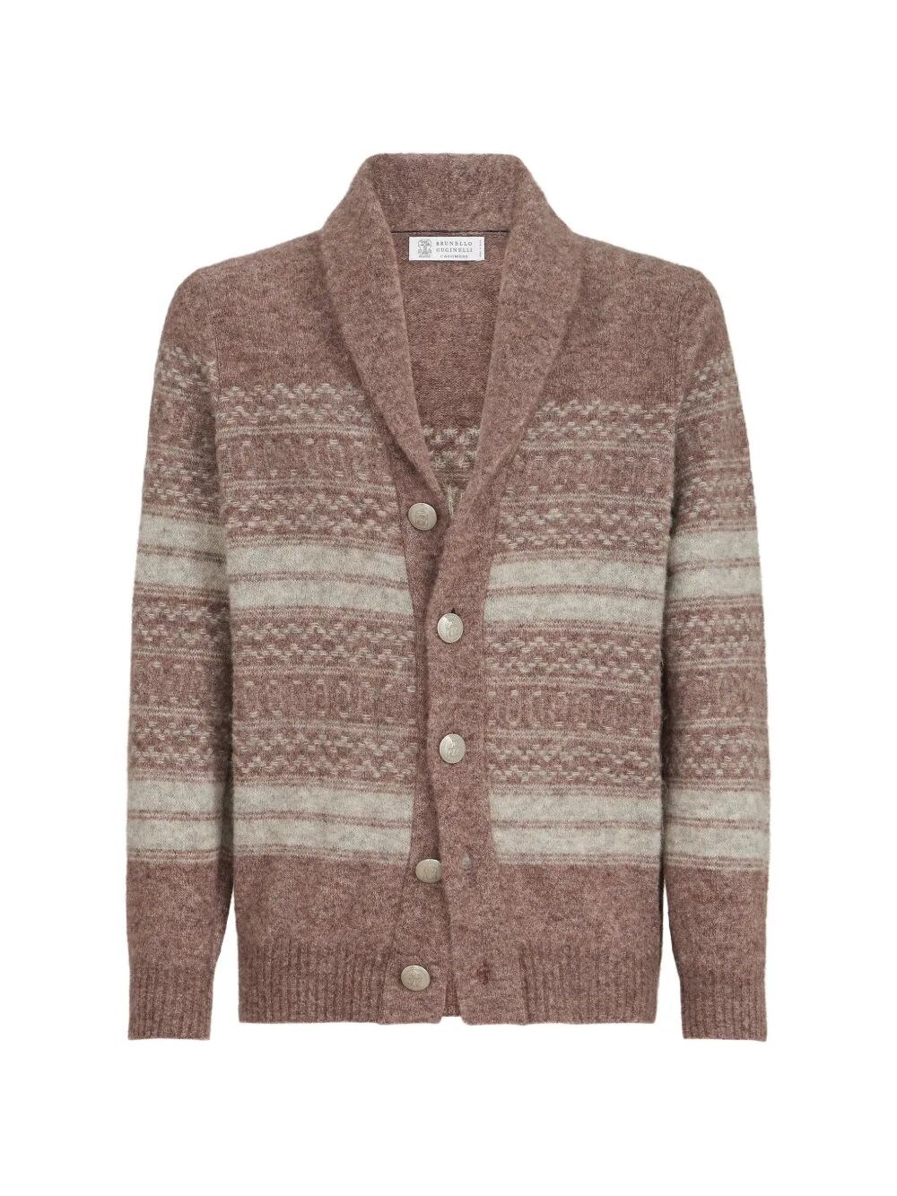 Brunello Cucinelli Cardigan Nordic Jacquard