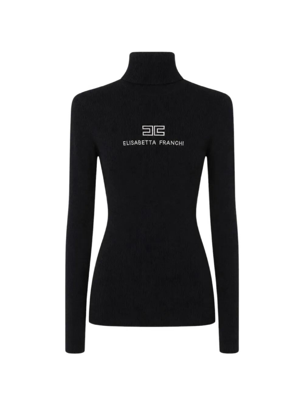 Elisabetta Franchi Ribbed Knit Top