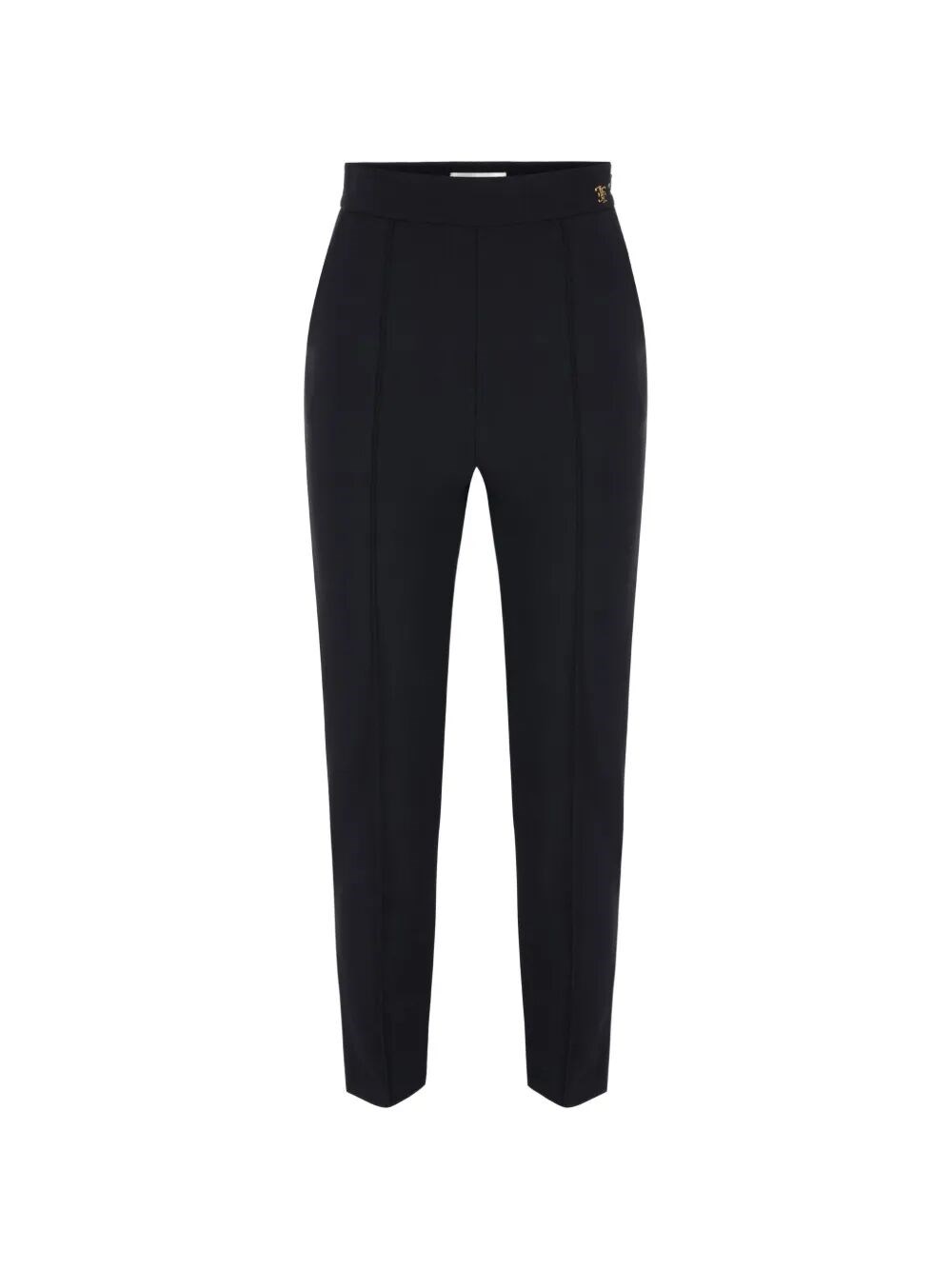 Elisabetta Franchi Technical Fabric Trousers