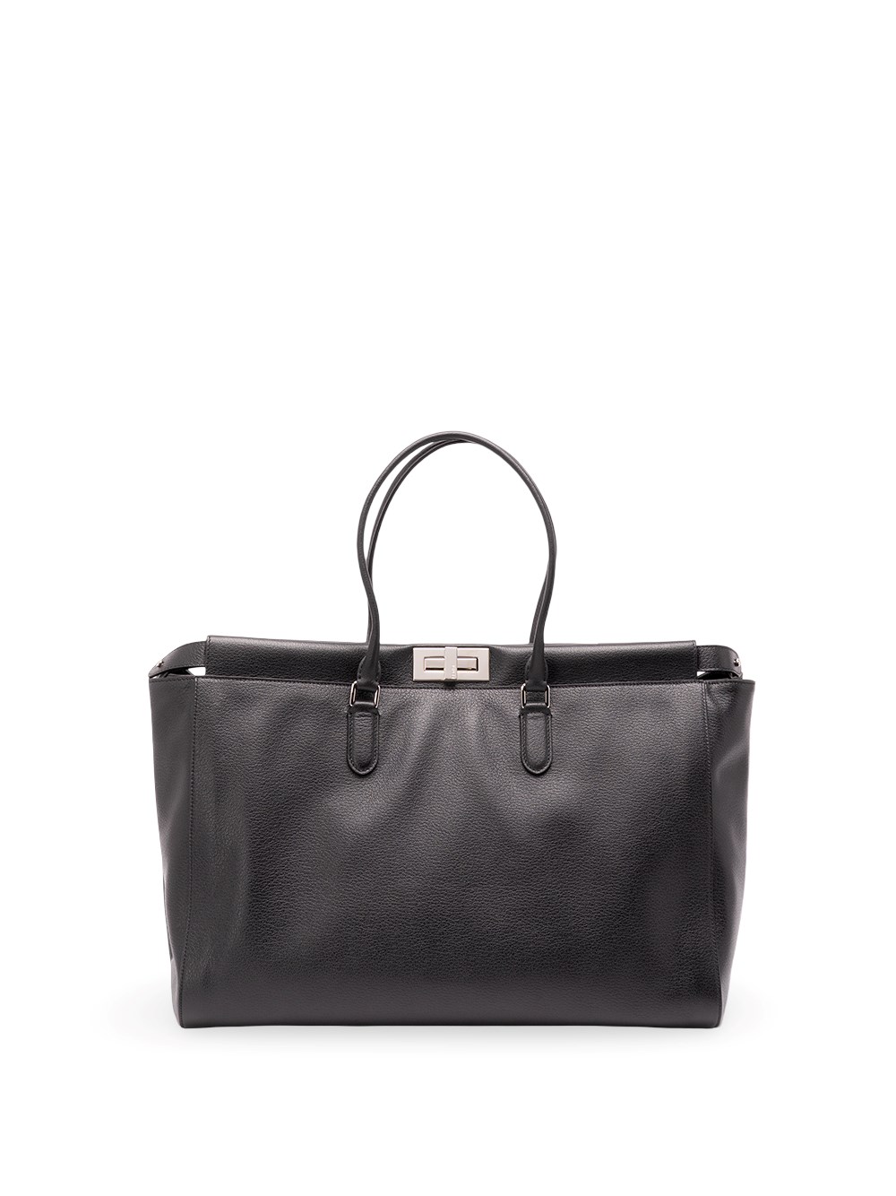 FENDI | Black Peekaboo Tote Large tote bag | male | PZ - Image 3