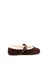 Miu Miu Suede and Shearling Ballerinas