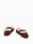 Miu Miu Suede and Shearling Ballerinas