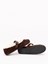 Miu Miu Suede and Shearling Ballerinas