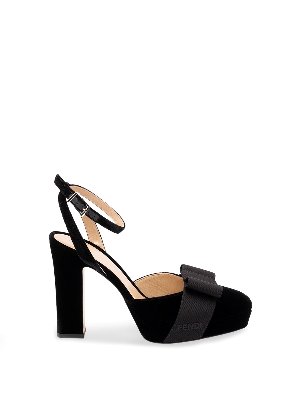 FENDI Fendi Velvet Slingback