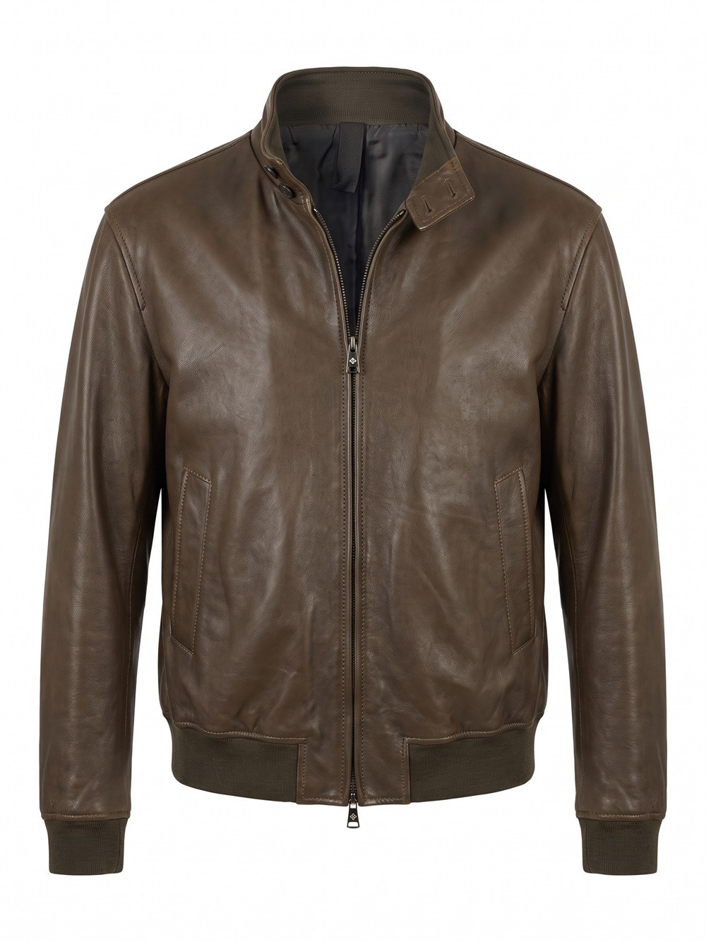 Tagliatore `Ice` Leather Jacket