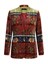 HUI MILANO Velvet Bellyband Blazer