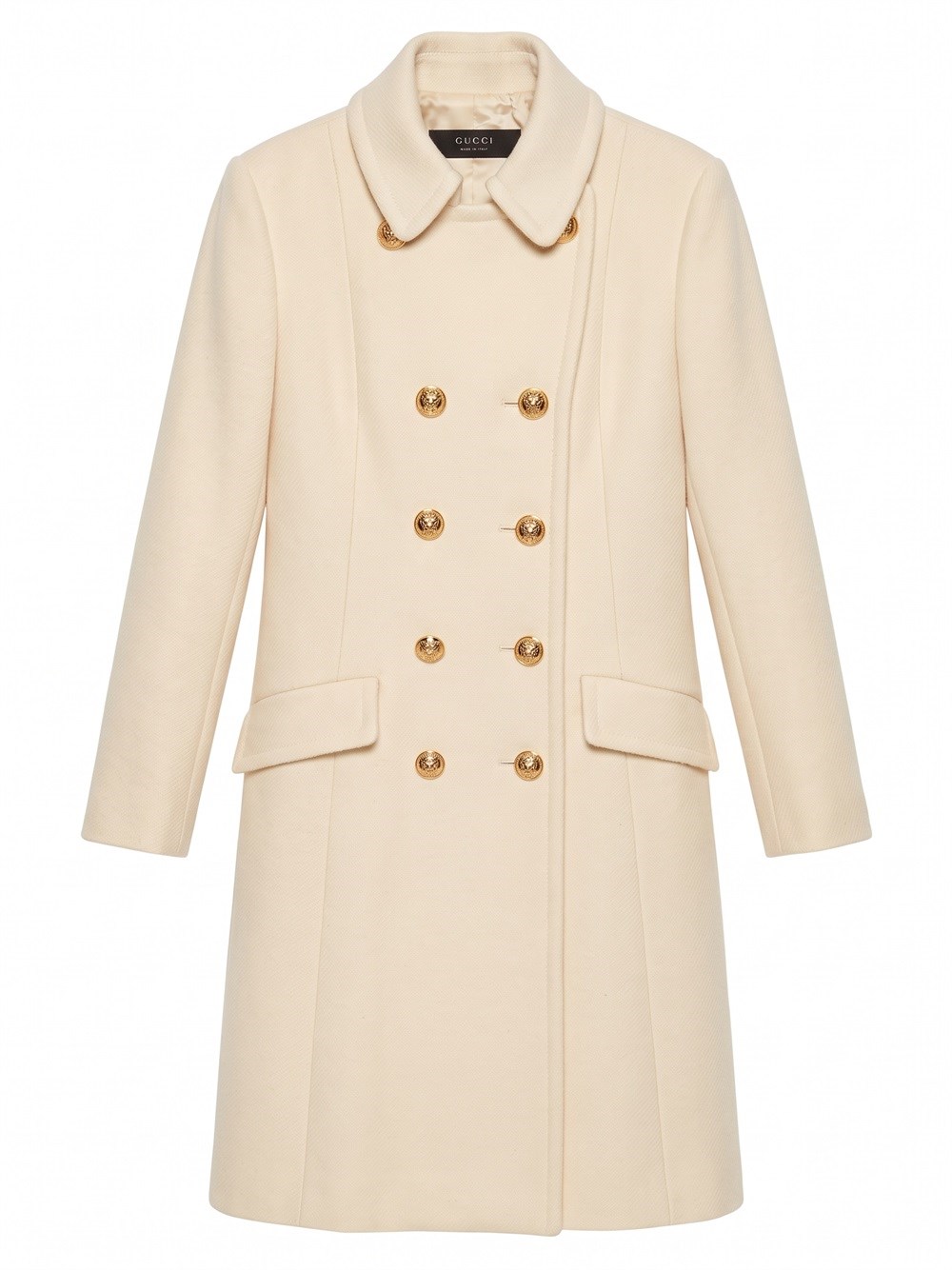 Gucci Double-Breasted Wool Coat