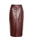 Sportmax `Lappole` Leather Skirt