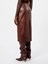 Sportmax `Lappole` Leather Skirt