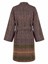 HUI MILANO Wool Blend Patchwork Long Cardigan