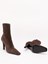 Saint Laurent Jill Booties In Suede
