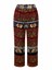 HUI MILANO Velvet Bellyband Waist Pants