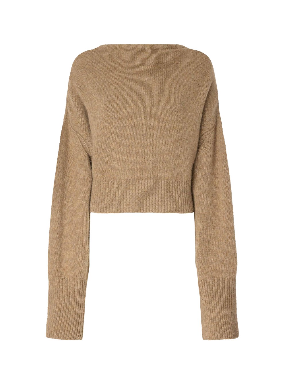 Ermanno Scervino Round Neck Sweater In Brown
