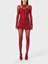 Blumarine Short Lace Dress with Embroidery