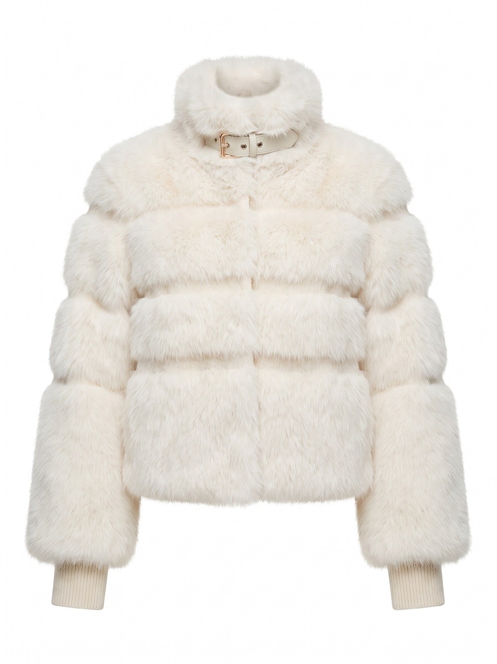 Patrizia Pepe Short Fluffy Jacket