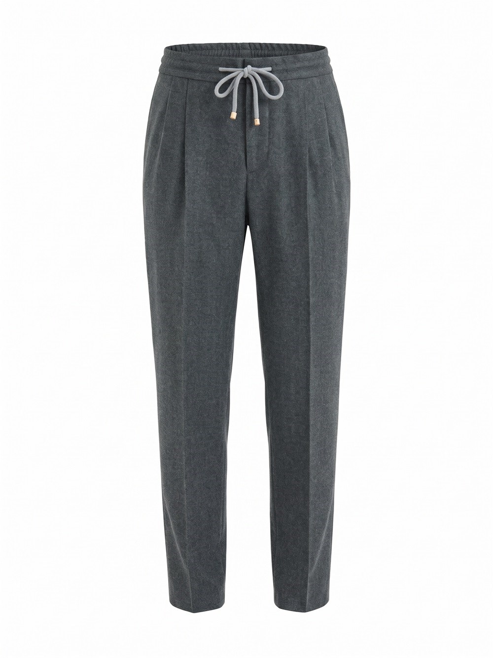 Brunello Cucinelli Virgin Wool Flannel Trousers
