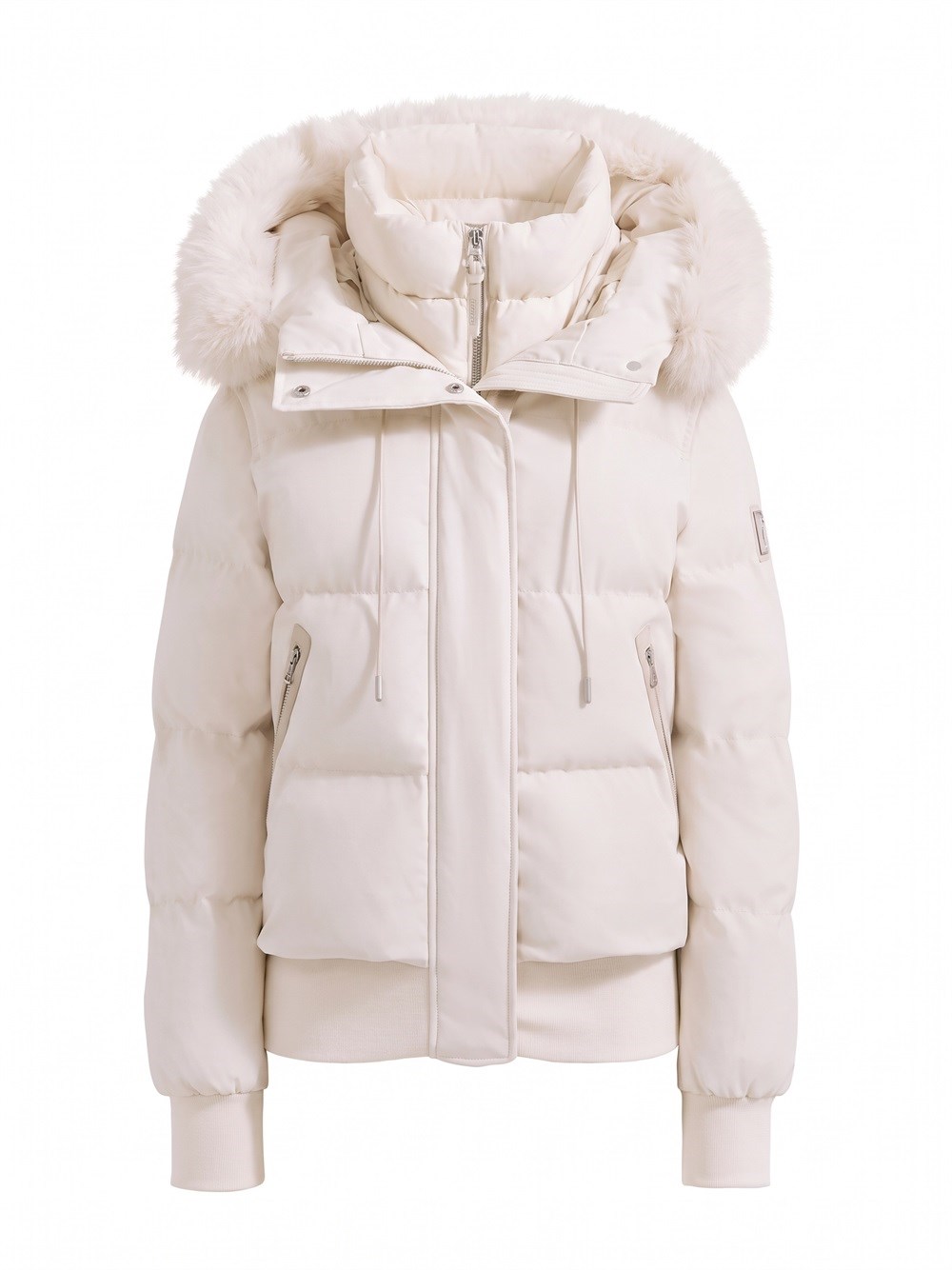 Rudsak Cieyna Down-filled Bomber Jacket In Gold