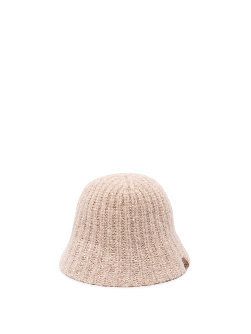 Brunello Cucinelli Diamond Yarn Cashmere Rib Knit Bucket Hat