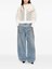 Blumarine Openwork Wool Cardigan with 3D Rose