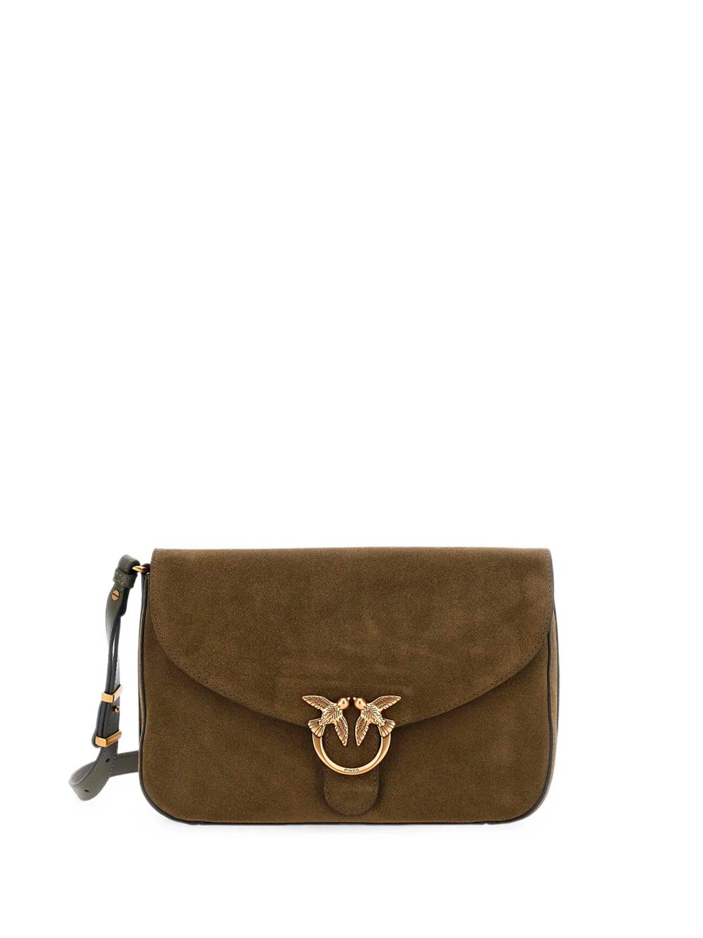 Pinko Love Satchel Classic - Female - Cross Body Bags - Green - One Size - Bags - Image 3