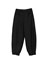 HUI MILANO Black Wool Cuffed Pants