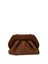 Themoirè Bios Medium Suede Croco Effect Clutch