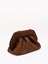 Themoirè Bios Medium Suede Croco Effect Clutch