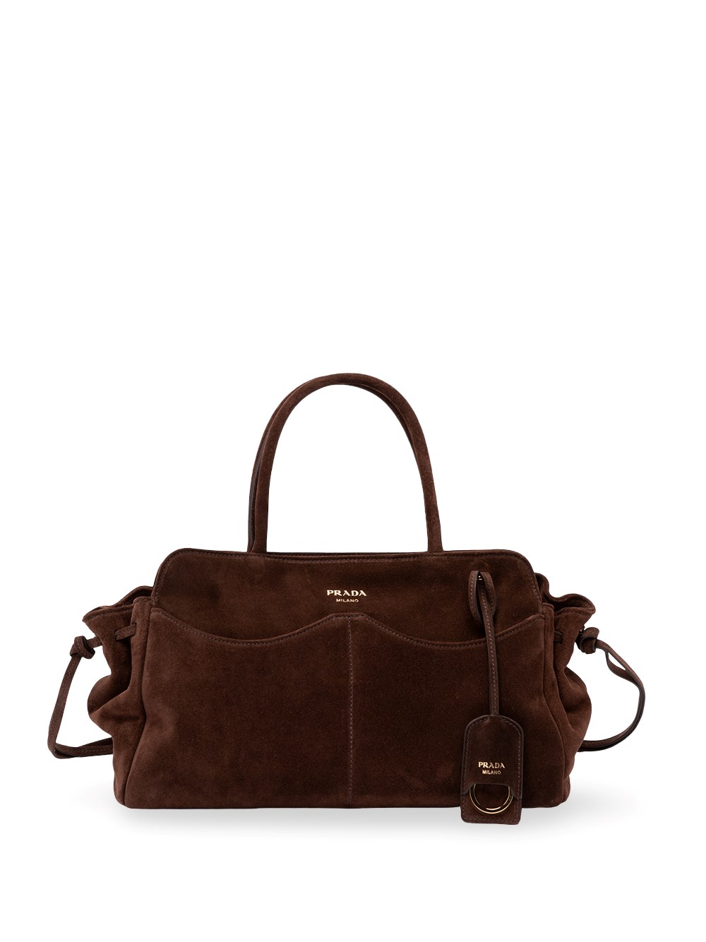 Prada Prada Allusion Large Suede Bag