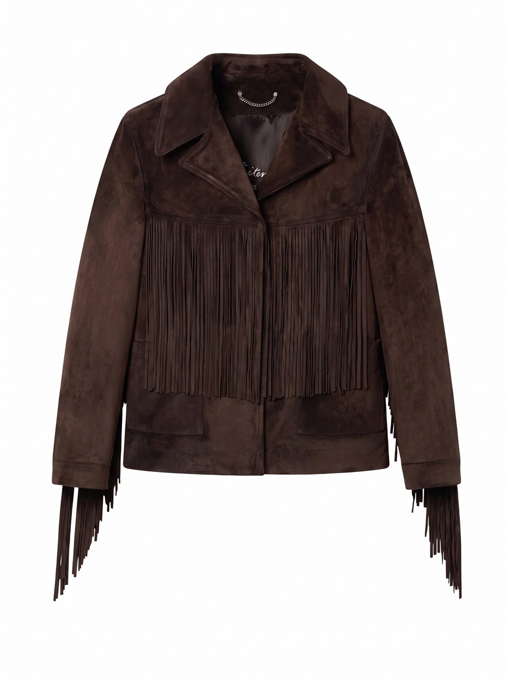 Golden Goose , Leather Jackets, Female, Brown, S, Journey Jacket - Image 3