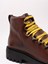 Prada Antiqued Leather Lace-up Ankle Boots