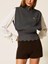 Twin Set Wool Blend Top With Brooch