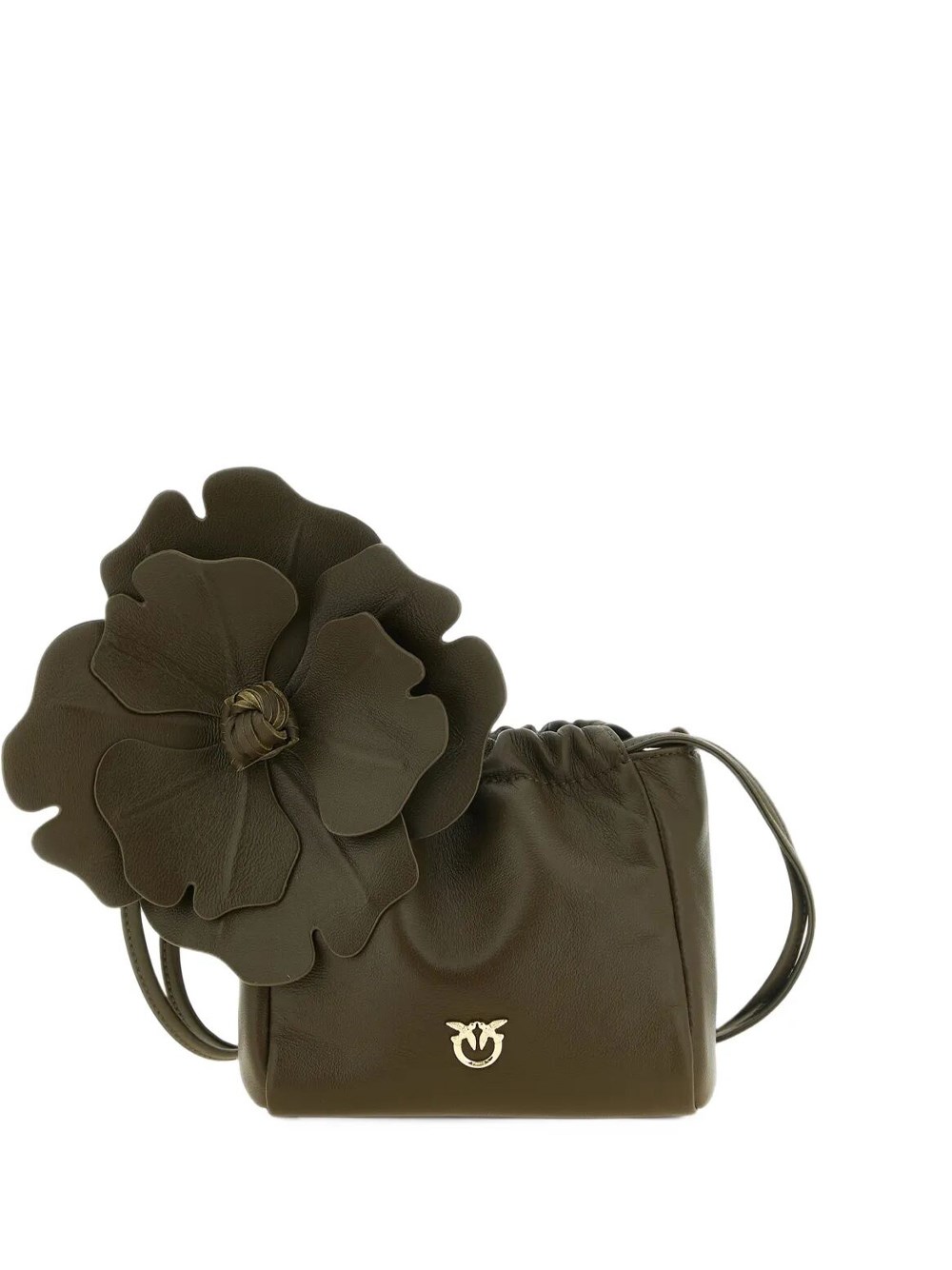 Pinko Pouch Flower - Female - Bucket Bags - Green - One Size - Bags - Image 2