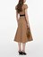 Self-Portrait Twill Belted Midi Dress