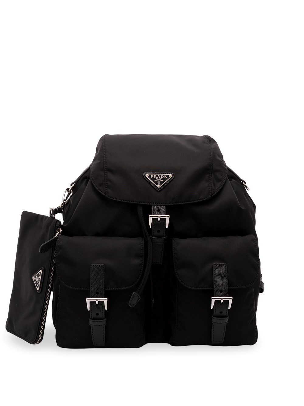 Prada Re-Nylon Medium Backpack - Woman Backpacks Black One Size - Immagine 3