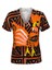 Prada Printed V Neck Tshirt