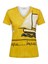 Prada Printed V Neck Tshirt