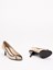 Prada Open Toe Satin Pumps